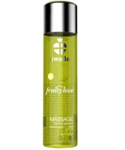 SWEDE FRUITY LOVE MASAŽNO OLJE Z OGREVALNIM UČINKOM VANILJA IN ZLATA HRUŠKA 60 ML