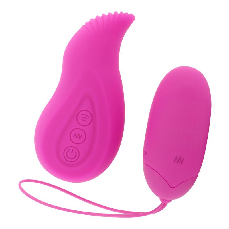 MORESSA EDGAR PREMIUM SILIKONSKI VIBRATOR NA DALJINSKO UPRAVLJANJE - ROZA