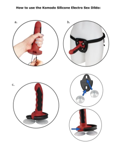 Alternative view of ELECTRASTIM SILICONE FUSION KOMODO SILIKONSKI DILDO