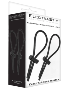 Alternative view of ELECTRASTIM  GUMIJASTI NASTAVLJIVI ZANKI ZA PENIS IN MOŠNJO