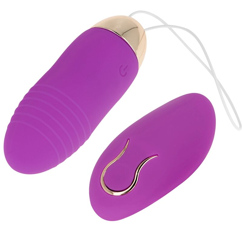 OHMAMA REMOTE CONTROL VIBRATING EGG 10 SPEEDS - PURPLE - slika 3