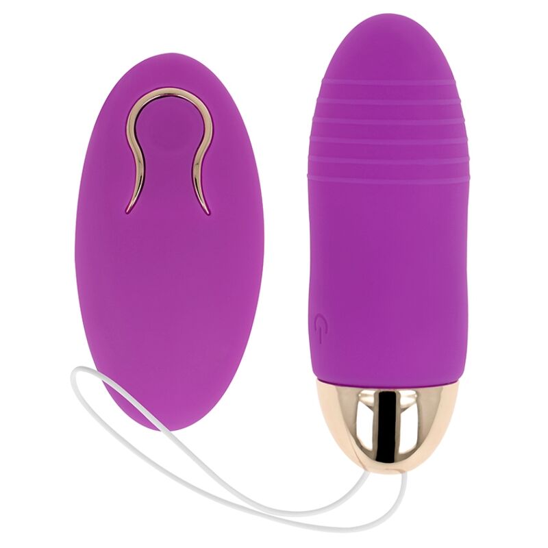 OHMAMA REMOTE CONTROL VIBRATING EGG 10 SPEEDS - PURPLE - slika 2