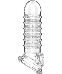 VIRILXL PODALJŠEK ZA PENIS Z DODATNIM UDOBNIM ROKAVOM V15 TRANSPARENTEN - slika 3