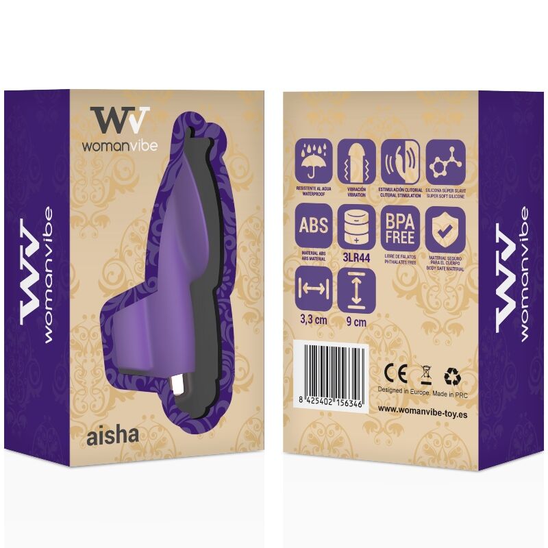 WOMANVIBE AISHA SILIKONSKI PRSTNI STIMULATOR - slika 2