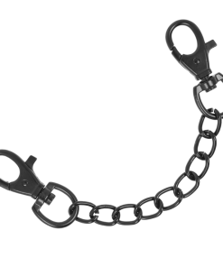 FETISH SUBMISSIVE DARK ROOM ANKLE CUFFS VEGAN LEATHER - slika 3
