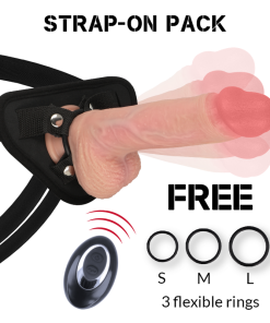 ROCKARMY POSTROJ + TEKOČI SILIKONSKI VIBRATOR PREMIUM APACHE NA DALJINSKO UPRAVLJANJE 22 CM