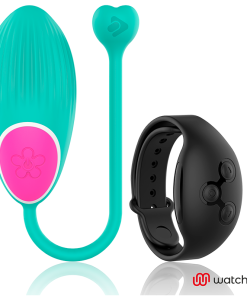 Alternative view of WEARWATCH EGG WIRELESS TECHNOLOGY WATCHME AQUAMARINE /JET BLACK