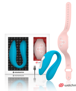 WEARWATCH DVOJNI UŽITEK Z BREZŽIČNO TEHNOLOGIJO WATCHME INDIGO / ROZA