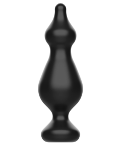 ADDICTED TOYS ANALNI SPOLNI ČEP 13.6 CM ČRNI - slika 3