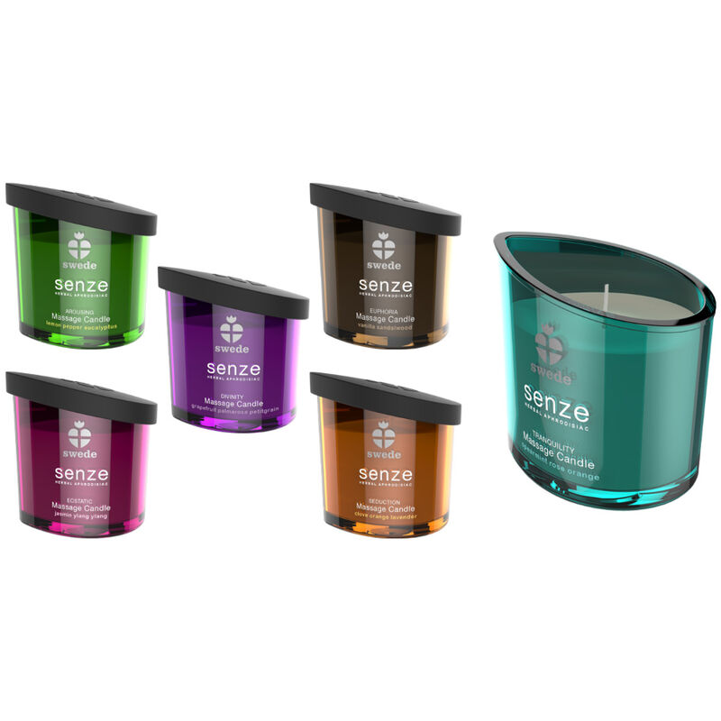 SWEEDE SENZE DIVINITY MASSAGE CANDLE - GRAPEFRUIT, PALMAROSA, PETITGRAIN - slika 2