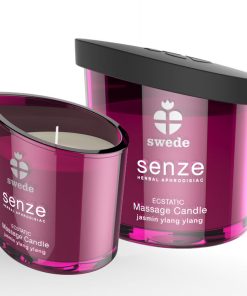 SWEEDE SENZE ECSTATIC MASSAGE CANDLE - JASMINE, YLANG YLANG