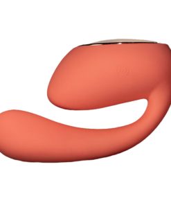 Alternative view of LELO IDA WAVE COUPLES MASSAGER CORAL RED