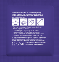 CONFORTEX NATURE FORTE CONDOMS 144 UNITS - slika 3