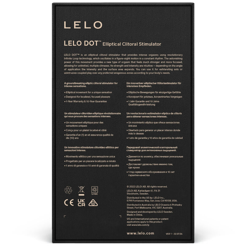 LELO DOT CLITORAL STIMULATOR - PINK - slika 3
