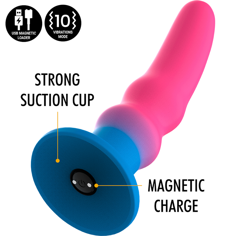 MYTHOLOGY KUNO UTOPIA DILDO S - VIBRATOR WATCHME ZDRUŽLJIV Z BREZŽIČNO TEHNOLOGIJO - slika 2