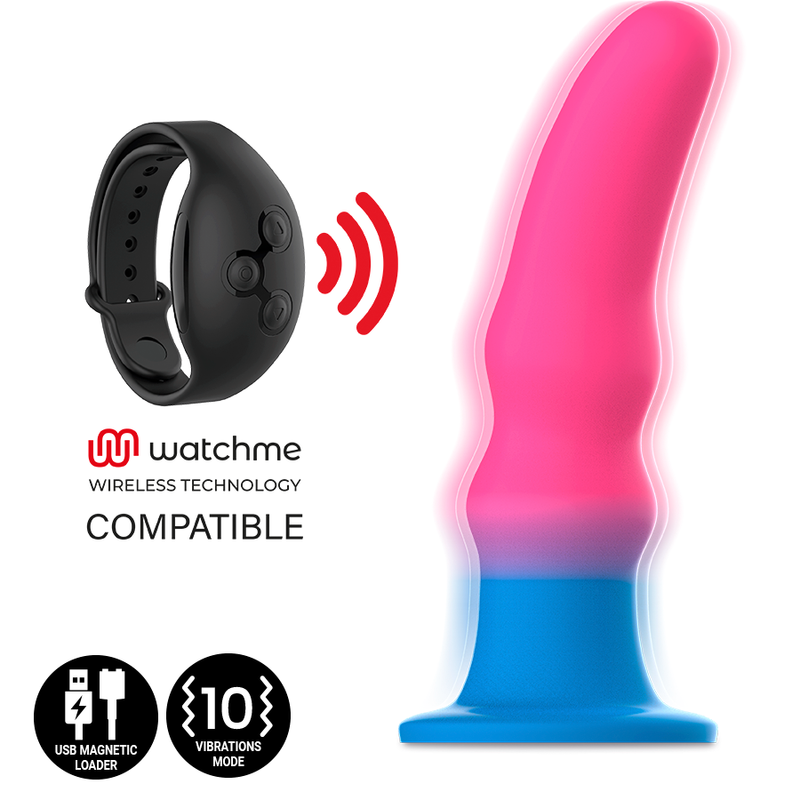 MYTHOLOGY KUNO UTOPIA DILDO M - VIBRATOR WATCHME ZDRUŽLJIV Z BREZŽIČNO TEHNOLOGIJO - slika 3