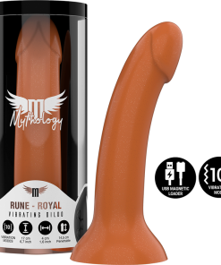 MYTHOLOGY RUNE ROYAL DILDO M - VIBRATOR WATCHME ZDRUŽLJIV Z BREZŽIČNO TEHNOLOGIJO