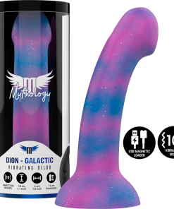 MYTHOLOGY DION GALACTIC DILDO M - VIBRATOR WATCHME ZDRUŽLJIV Z BREZŽIČNO TEHNOLOGIJO