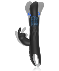 BRILLY GLAM MOEBIUS RABBIT VIBRATOR  ROTATOR WATCHME WIRELESS TECHNOLOGY COMPATIBLE - slika 3