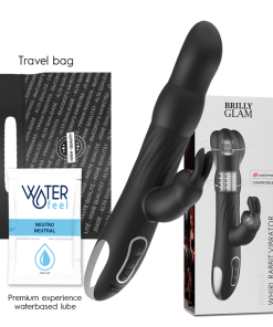 BRILLY GLAM MOEBIUS RABBIT VIBRATOR  ROTATOR WATCHME WIRELESS TECHNOLOGY COMPATIBLE - slika 2