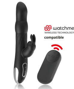 BRILLY GLAM MOEBIUS RABBIT VIBRATOR  ROTATOR WATCHME WIRELESS TECHNOLOGY COMPATIBLE