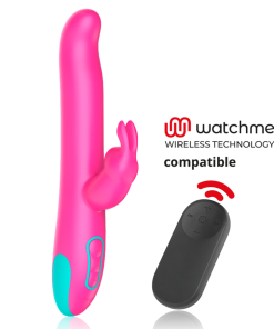 HAPPY LOKY PLUTO RABBIT VIBRATOR  ROTATOR WATCHME WIRELESS TECHNOLOGY COMPATIBLE