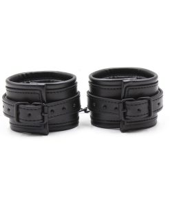 OHMAMA FETISH WRIST RESTRAINTS - BLACK - slika 3