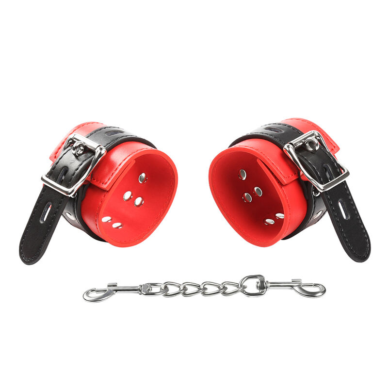 OHMAMA FETISH LOCKING/BUCKLING WRIST RESTRAINTS - slika 3