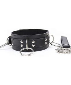OHMAMA FETISH 3 RING SLAVE COLLAR - slika 3