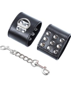 OHMAMA FETISH WRIST RESTRAINTS SNAP FASTEN
