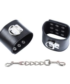 OHMAMA FETISH WRIST RESTRAINTS SNAP FASTEN - slika 2