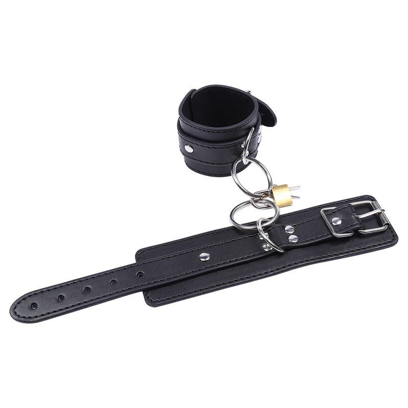 OHMAMA FETISH O-RING LOCKED WRIST RESTRAINTS - slika 3