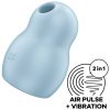 SATISFYER PRO TO GO 1 DOUBLE AIR PULSE STIMULATOR  VIBRATOR - BLUE