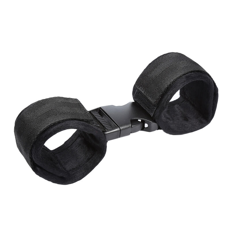 OHMAMA FETISH HOOK AND LOOP FASTENER NYLON WRIST RESTRAINTS - slika 3