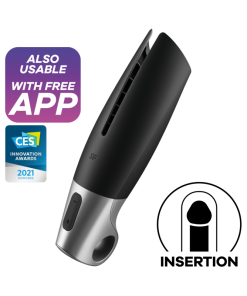 SATISFYER POWER MASTURBATOR - BLACK