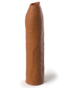PIPEDREAMS EXTENSION SLEEVE UNCUT 17,78 CM CARAMEL