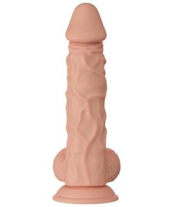 BEAUTIFUL ENCOUNTER BURAQ REALISTIC AND FLEXIBLE DILDO 24 CM - FLESH - slika 3