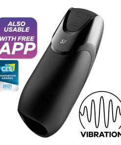 SATISFYER MEN VIBRATION+ - BLACK