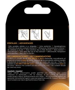 Alternative view of UNIQ CLASSIC LATEX FREE CONDOMS 3 UNITS