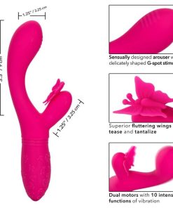 CALIFORNIA EXOTICS BUTTERFLY KISS FLUTTER PINK - slika 3
