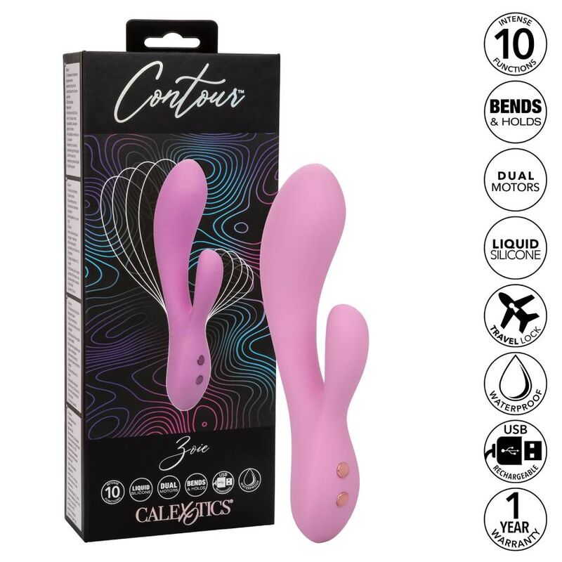 CALIFORNIA EXOTICS CONTOUR ZOIE PINK - slika 2