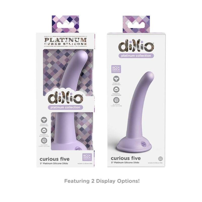 PIPEDREAMS CURIOUS FIVE 12,7 CM LILAC - slika 2