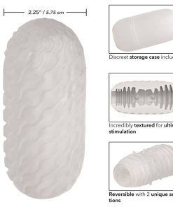 Alternative view of CALIFORNIA EXOTICS REVERSIBLE RIBBED STROKER