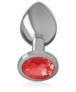 Alternative view of INTENSE - ANAL PLUG METAL RED SIZE L