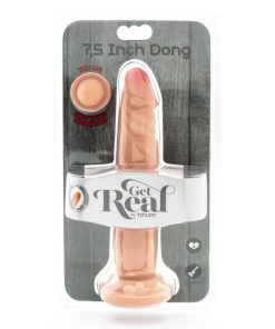 GET REAL - DUAL DENSITY DONG 19 CM SKIN - slika 3