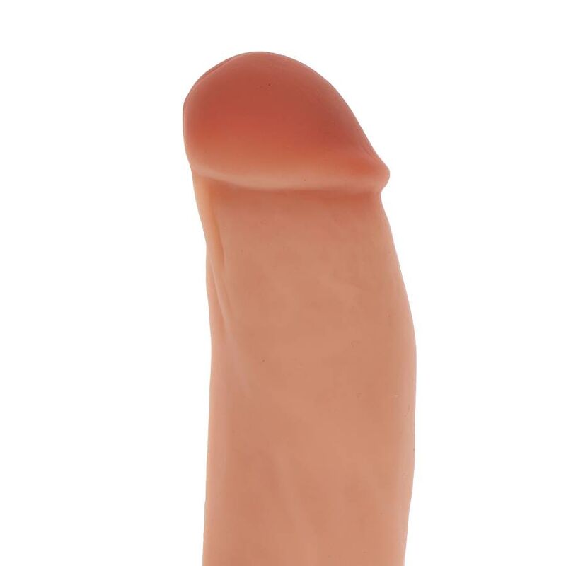GET REAL - SILICONE DILDO 18 CM W BALLS SKIN - slika 2