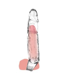 Alternative view of GET REAL - EXTENSION SLEEVE LARGE TRANSPARENT