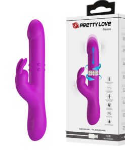PRETTY LOVE - REESE ROTATING VIBRATOR PURPLE