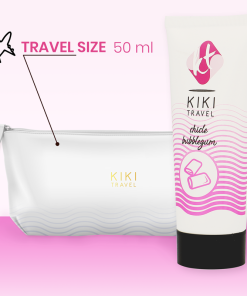 KIKÍ TRAVEL STRAWBERRY GUM LUBRICANT 50 ML - slika 3