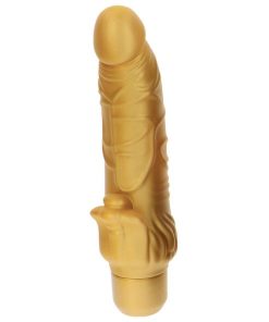 GET REAL - GOLD DICKER STIM VIBRATOR GOLD - slika 3